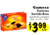 Gamesa Galletas Surtido Rico ASSORTED COOKIES Surfide Rice PAQ. 15.4 OZ. /PKG. S 399