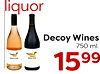 liquor Decoy Wines 750 ml. DECOY DECOY 1599