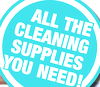 All the cleaning supplies you need!