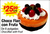 Chocoflan with Fruit