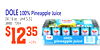 DOLE 100% Pineapple Juice
24 / 6 oz - Unit $.51
38900 - 71914
$1235
+CRV