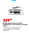TANK 32999 Brother INKvestment Tank MFC- J6555DW all-in-one wireless color inkjet printer Uses Brother LC406 series ink Up to 1 year of ink in the box 24522859