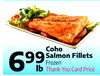 Coho Salmon Fillets
