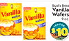 COOKIES Bud's Best Vanilla Vanilla Wafers wafers Vanilla 9 oz. wafers BITE SIZE BITE SIZE TEN FOR $10