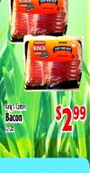 Bacon 12Oz $2.99