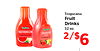 Tropicana Fruit Drinks 52 oz. WATERMELON STRAWBERRY 2/$6