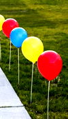 Outdoor Balloon Stakes