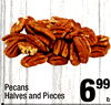 Pecans Halves and Pieces