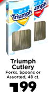 Triumph Triumph Cutlery Forks, Spoons or Assorted, 48 ct. 799