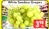 White Seedess Grapes 3 98 15