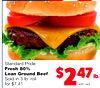 Fresh 80% Lean Ground Beef