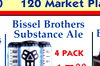 0
120 Market Pla
Bissel Brothers
Substance Ale
4 PACK
B
s
1599