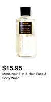 Mens Noir 3-in-1 Hair, Face & Body Wash