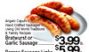 Angelo Caputo's Hand Crafted Sausages Using Old World Traditions & Family Recipes Bratwurst or Garlic Sausage
