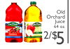 Old Orchard Juice 64 oz. 2/$5