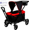 Baby Trend Tour 2-in-1 Stroller Wagon - Mars Red - Red