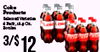 Coke Products 3/$ 12