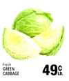 Fresh GREEN CABBAGE