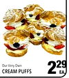 Our Very Own CREAM PUFFS