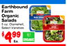 Earthbound Farm ORGANIC Organic BABY SPINA Salads 5 oz. Clamshell, ORGANIC 50/50 Select Varieties - - ORGANIC