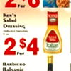 For KEN'S Salad $4 2 Italian For
