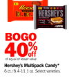 Hershey's Multipack Candy*