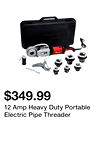 12 Amp Heavy Duty Portable Electric Pipe Threader