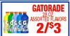 GATORADE 28 OZ. ASSORTED FLAVORS 2/$3