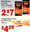 Rid BARON 2 Pack Pizza Singles 2 $7 For Pull PASTRY $429