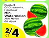 Jengibre
9898LB
Product
Of Guatemala,
Honduras
Mini
Watermelon
Mini Melón
De Agua
2/2/44CT
