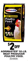 AGRIMASTER® 50-LB. MEAT PRODUCER POULTRY FEED