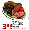 USDA Choice Cross Rib Roast