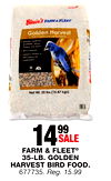 FARM & FLEET® 35-LB GOLDEN HARVEST BIRD FOOD
