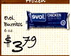CHICKEN evol. Evol. BEAN & RICE Burritos - 6 oz. $ 379