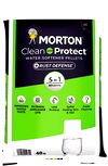 Morton® or Diamond Crystal® Water Softener Salt Pellets, Crystals or Pool Salt, 40 Lb.