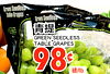 Green Seedless Table Grapes Green Seedless GREEN SEEDLESS TABLE GRAPES /lb