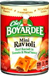 Chef Boyardee Canned Pasta