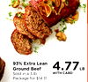 93% Extra Lean Ground Beef