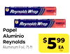 Papel Aluminio Reynolds