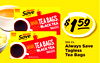 100 Always Save SERVE NOT OR COLD TEA BAGS® BLACK TEA TAGLESS 100 TEA DES Always $159 Save SERVE NOT TEA BAGS 100 Ct. OR COLD Always Save BLACK TEA TAGLESS Tagless Tea Bags