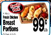 Family Pack All Natural Fresh Chicken Breast Portions Lb. Rachuga de pollo 66