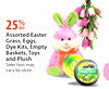 Assorted Easter Plush