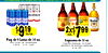 AVAILABLE IN GALVESTON, TEXAS CITY & CLUTE STORES ONLY
$$991919CU/EA.
CU/EA.
Paq. de 6 Latas de 16 oz.
BUD LIGHT OR BUDWEISER
6 PACK / 16 OZ. CANS
2x$2x$779999
PZS.
PZS.
Caguama de 32 oz.
CORONA FAMILIAR, VICTORIA,
PACÍFICO OR MODELO ESPECIAL
32 OZ. BTL.