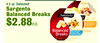4.5 oz. Selected Sargento 3 PACK Balanced Breaks SARGENTO $2.88ea. - - - - Balanced - - Breaks