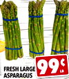 FRESH LARGE LB ASPARAGUS