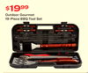Outdoor Gourmet 19-Piece BBQ Tool Set