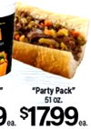 "Party Pack" 51 oz. 9 ea. $17.99 ea.