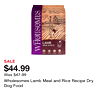 Wholesomes Lamb Meal and Rice Recipe Dry Dog Food