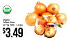 USDA ORGANIC Organic Yellow Onion 3 LB/BAG $3.49