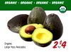 Organic Large Hass Avocados